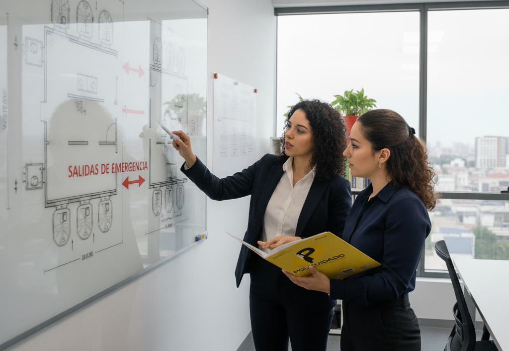 Equipo revisando instructivos de trabajo